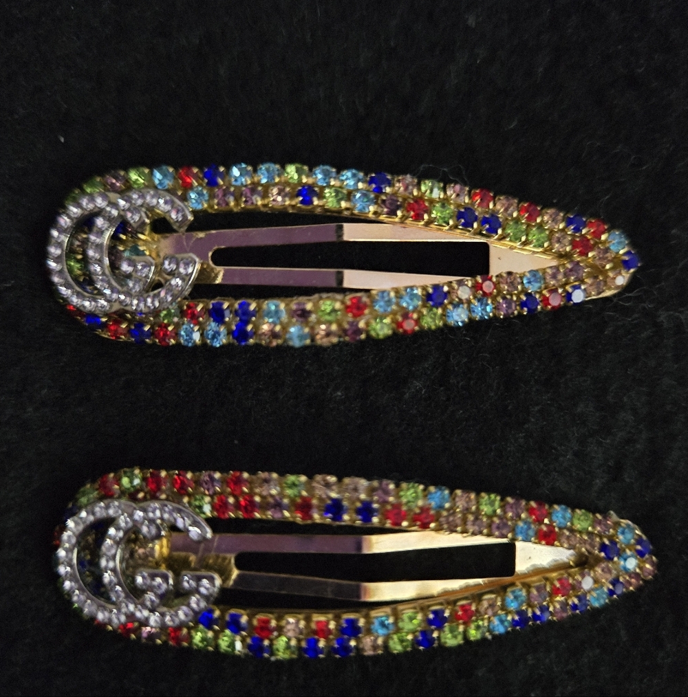✨️FASHION BLING HAIR CLIPS MULTI COLOR